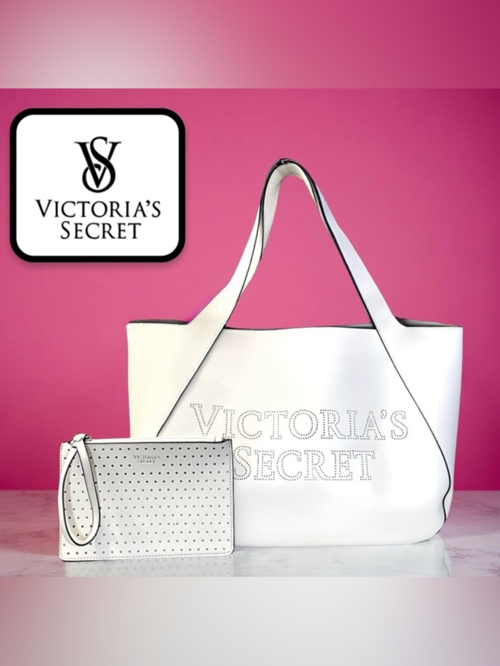 Victoria’s Secret •2021• Large Tote Bag & Wristlet